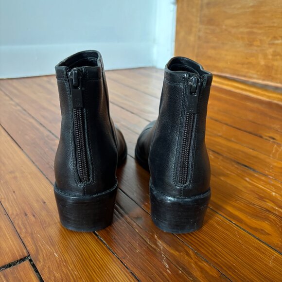 Loeffler Randall Felix Ankle Boots in Black Leather - 6.5 - Picture 2 of 5